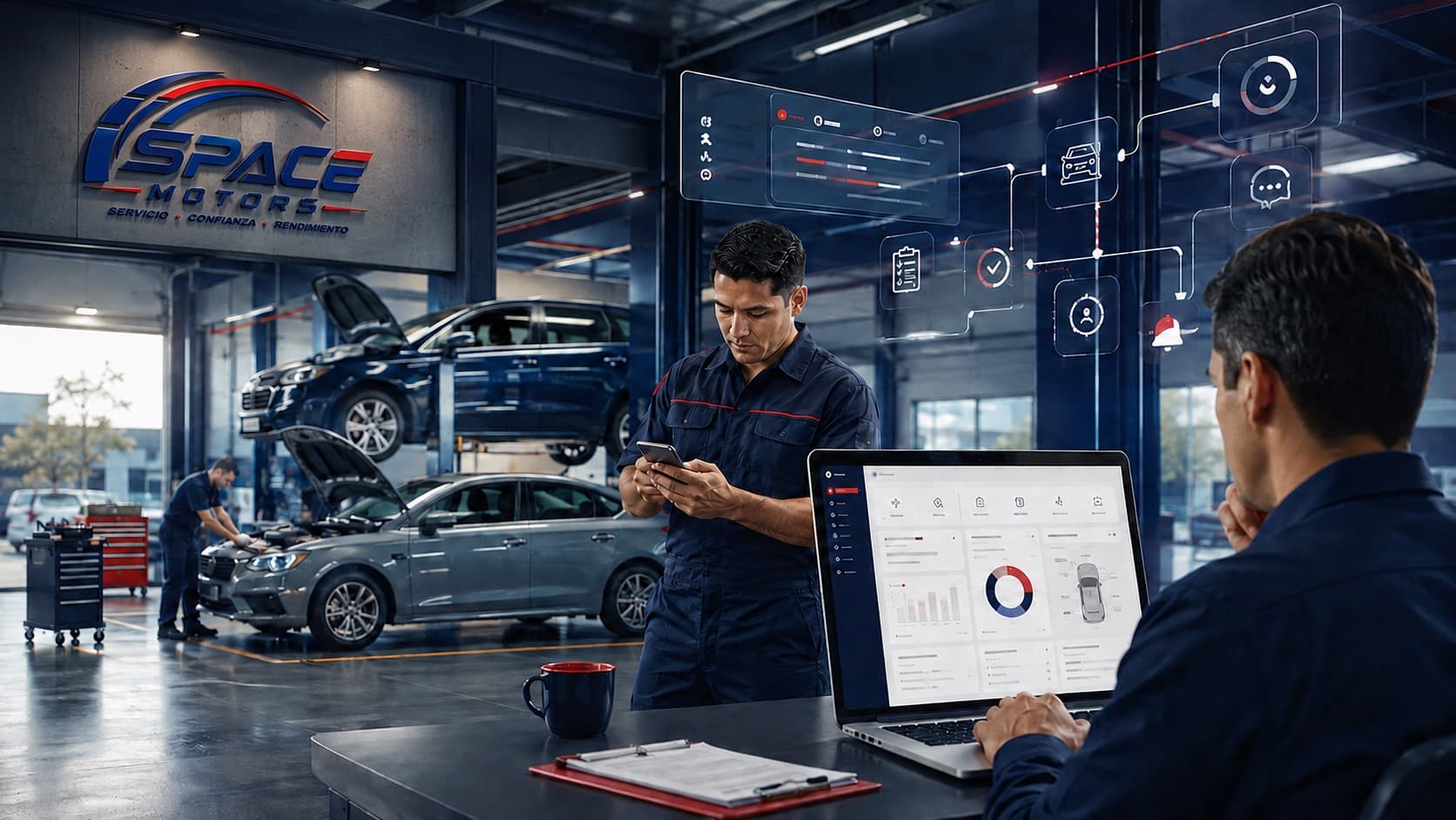 Space Motors: De una operación donde todos hacían de todo a procesos claros, contabilidad visible y herramientas conectadas.